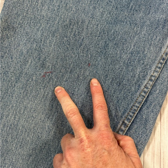 Vintage Levi's 550 High Waist Mom Jeans Women's 8 MIS M Denim 90s Y2K - Picture 5 of 13